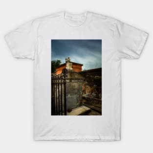 A Fence A Wall and A Headless Angel T-Shirt